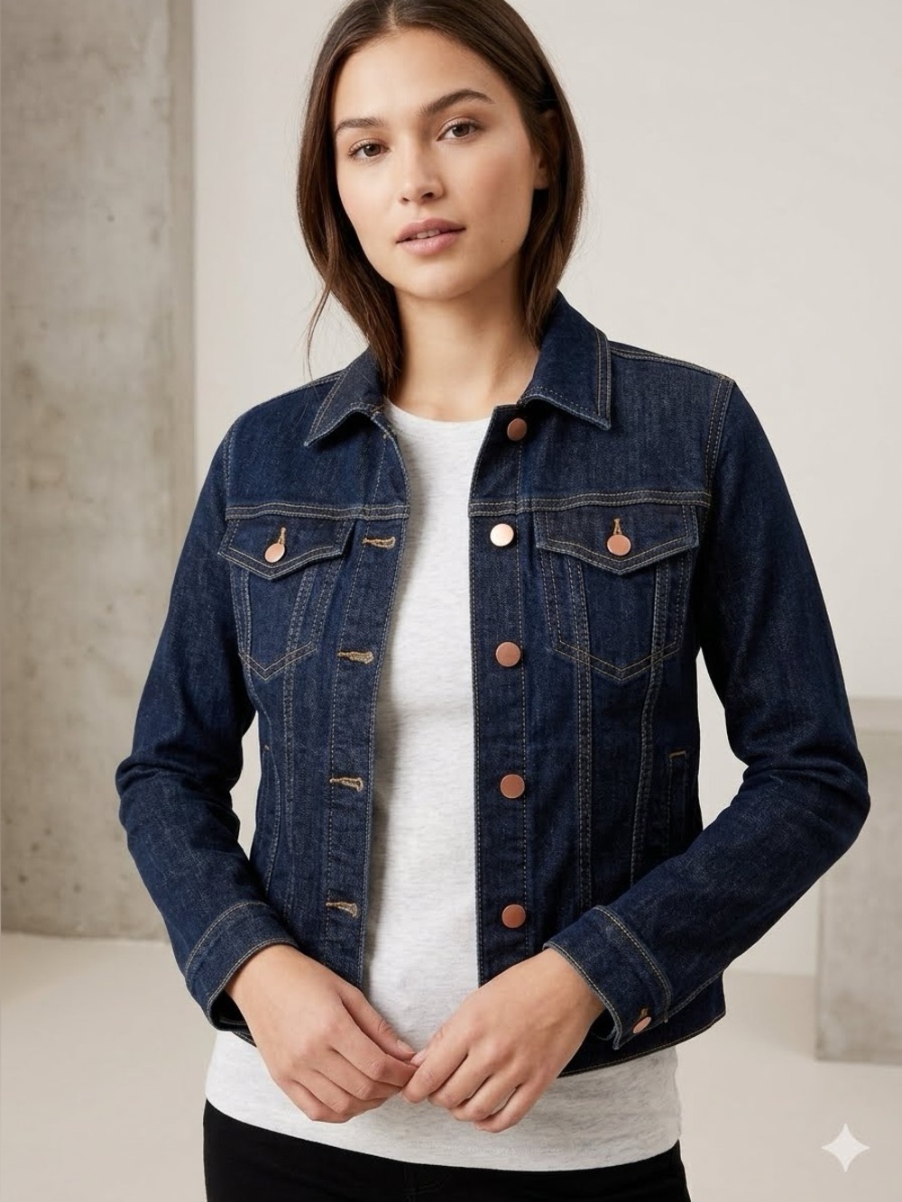 EUC Joe fresh denim jacket size XS